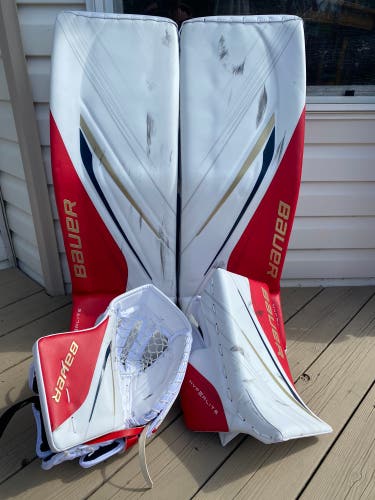 Bauer Ultrasonic Set (2s Pro Glove) Skinned As Hyperlite 2