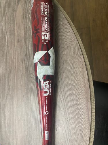 Used 2023 DeMarini USABat Certified Alloy 25 oz 30" Bat