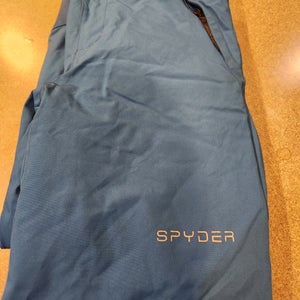 Blue Unisex Youth Size 14 Spyder Ski Pants