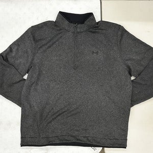 Under Armour 1/2 Zip Fleece Golf Sweater Men's 2XL Black 1359971