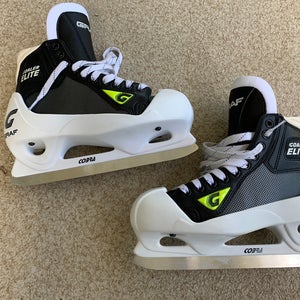 New Senior Graf 650 Elite Hockey Goalie Skates Regular Width 7