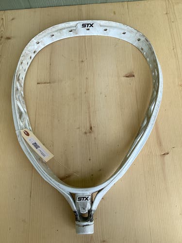 White Used Goalie STX Unstrung Head