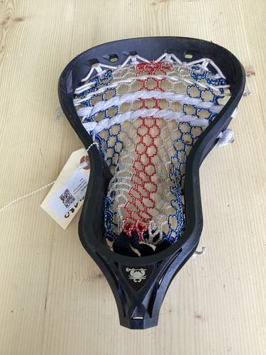 Black Used ECD Lacrosse Rebel Strung Head