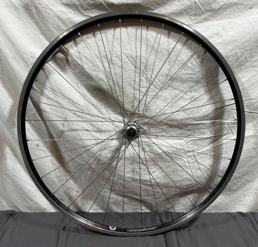 Velocity Aerohead 32-Spoke Black Aluminum 700C Front Wheel Campagnolo Hub