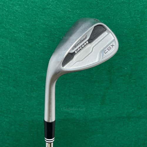 LH Cleveland CBX Zipcore Chrome 52-11 52° Gap Wedge DG Tour Issue Spinner Steel