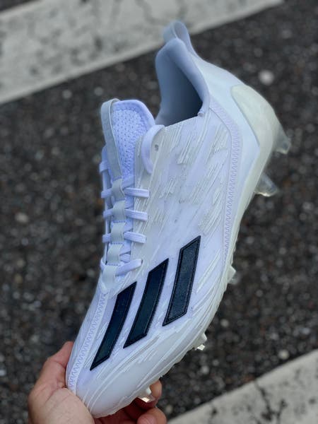 アメフト NFL PRO ADIZERO 8.0 LGサイズ ホワイト【新品】 Adidas Adizero Young King New Reign White Football Cleats