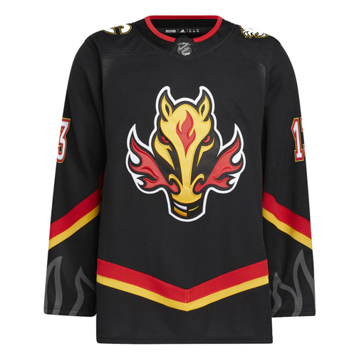 Calgary Flames Blasty - Black - New - Size 50 - Men's Adidas Jersey