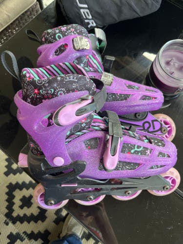 Used Youth Inline Roller Skates