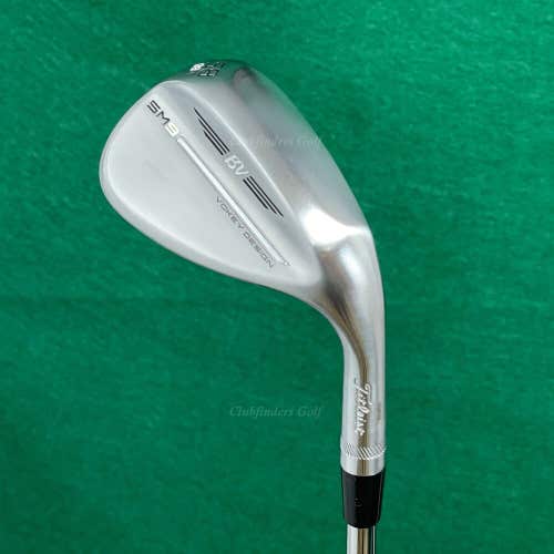 Titleist Vokey SM9 Tour Chrome 58-8M 58° Lob Wedge Factory Steel Wedge Flex