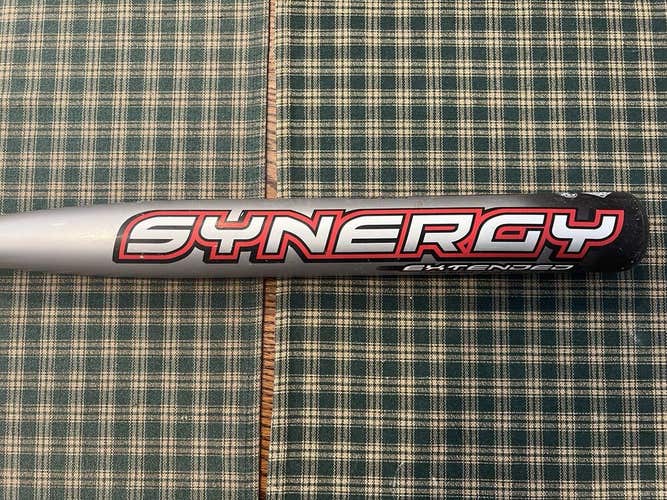 VERY NICE! OG 2005 EASTON SYNERGY EXTENDED SCX3 28 oz HOT SLOWPITCH SOFTBALL BAT