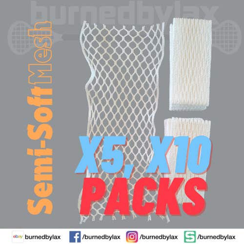 X5 Semi-Soft Lacrosse Mesh, NO OFFERS or TRADES