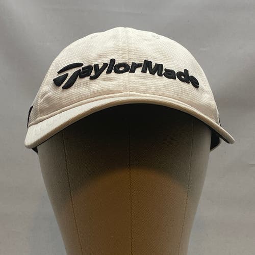 TaylorMade tmax gear Tour Hat Men Adjustable White Strapback R77 Burner Logo