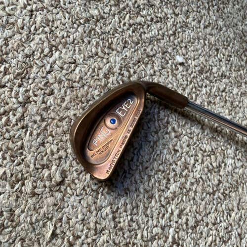 Ping Eye 2 Black Dot Beryllium Copper Individual 4 Iron Steel Reg Flex 38.5"