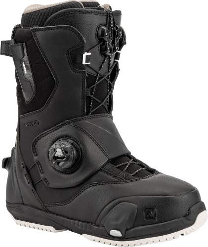 Nitro Cave TLS Step On Snowboard Boots, Women's 8.5 Black New 2025 Burton Only