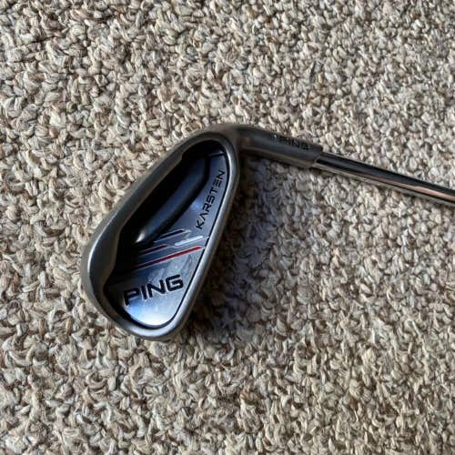 Ping Karsten Silver Dot Individual 6 Iron Stiff Flex Steel 38" Club Length