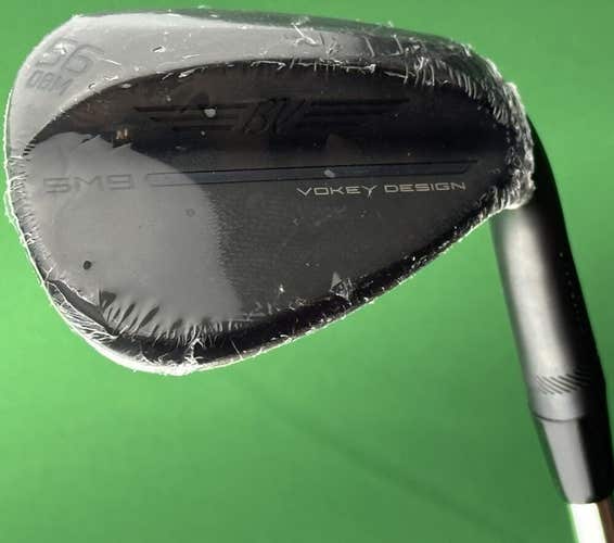 Titleist Vokey SM9 Jet Black Sand SW Wedge 56-08* M Grind Steel RH MINT! #87661