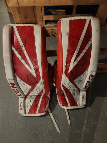 Used 30" CCM Premier P2.5 Goalie Leg Pads