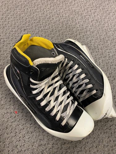 10EE Bauer supreme one60 goal Goalie Hockey Skate