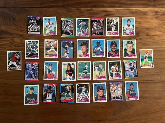 Angels Baseball Card 30 Pack