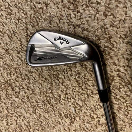 Callaway X Forged Individual 7 Iron Steel Shaft Project X Stiff Flex 37"