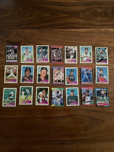 California Angels Baseball Card 21 Pack