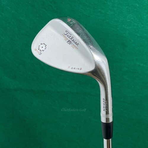 Titleist Vokey Design SM5 Chrome 52-12F 52° Gap Wedge Stepped Steel Wedge Flex