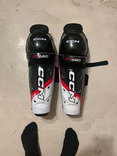 Brand New CCM Jetspeed FT680 Shin Guards 15"