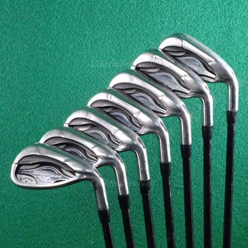 Callaway Steelhead XR 360 CF 5-AW Iron Set Matrix Radix S VI Graphite Seniors