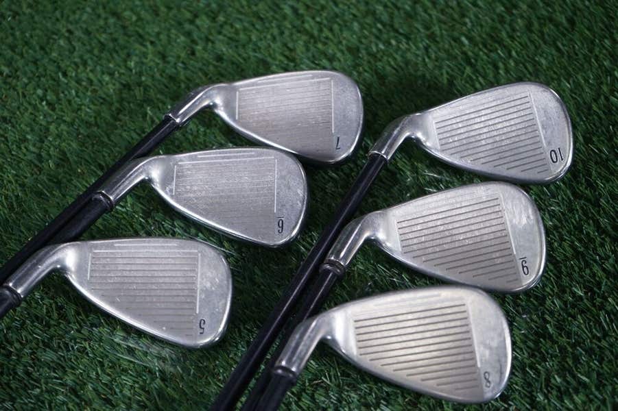 CALLAWAY GOLF BIG BERTHA IRON SET 5-10 IRONS RCH 75I REGULAR