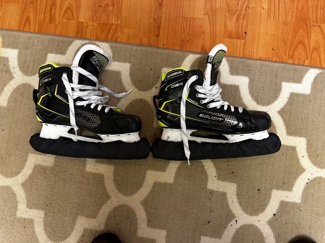 Bauer GSX Ice Hockey Goalie Skates - Senior 9.5