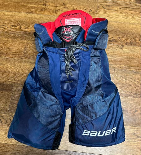 Bauer Vapor 1X Lite Navy Hockey Pants