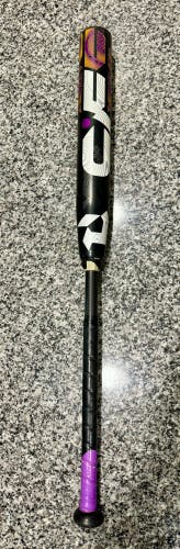 Used 2022 DeMarini CF Bat (-11) Composite 18 oz 29"
