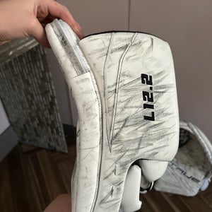 True hockey Gloves Restored By The Goalie Glove Guy