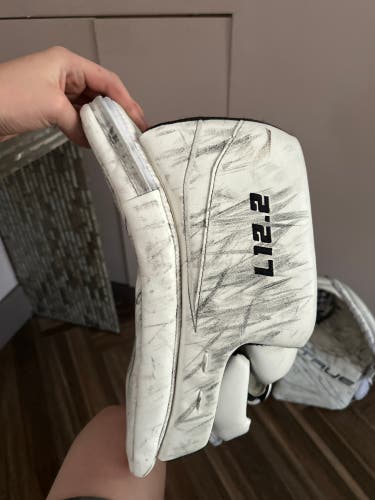 True hockey Gloves Restored By The Goalie Glove Guy