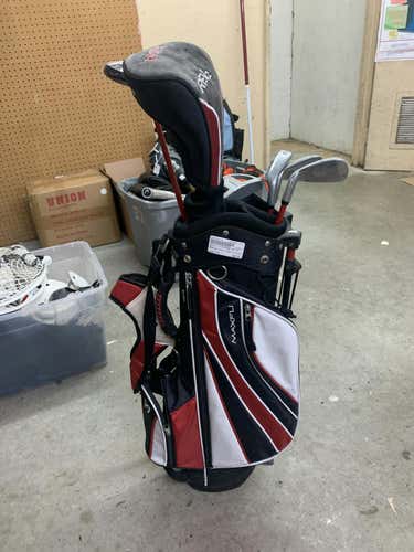 Used Maxfli 6 Piece Regular Flex Graphite Shaft Junior Package Sets