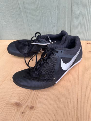 Black Used Adult Size 5.5 (Women's 6.5) Unisex Nike Track Spikes