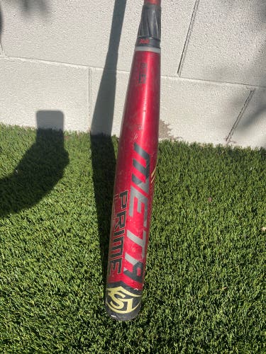 Used 2019 Louisville Slugger BBCOR Certified Composite 31 oz 34"Meta Prime Bat