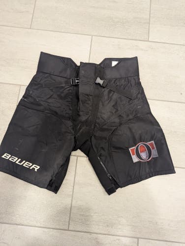 Black Used Large Bauer Team Pant Shell