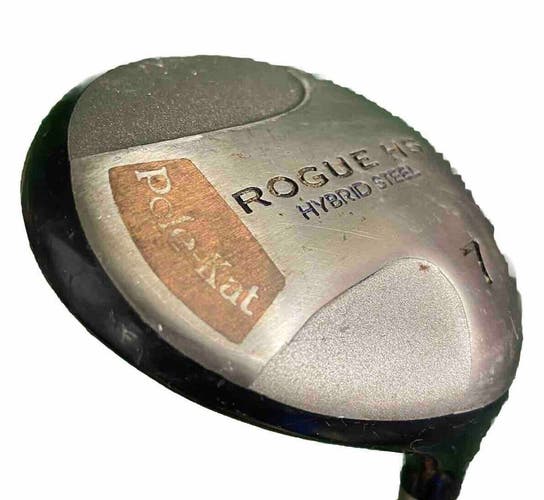 Pole-Kat Golf Rogue 7 Wood 22* RH Men's Mid-Flex Regular Graphite 41" Good Grip