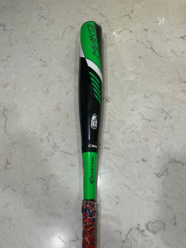 Used 2016 Easton USSSA Certified Composite 19 oz 31" Mako Bat