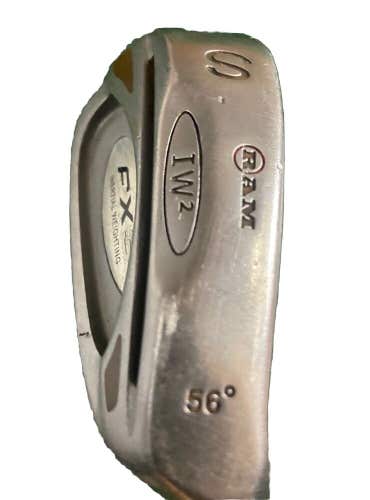 RAM Golf FX3 Inertial Weighting Sand Wedge 56* RH Men's Stiff Steel 35" New Grip