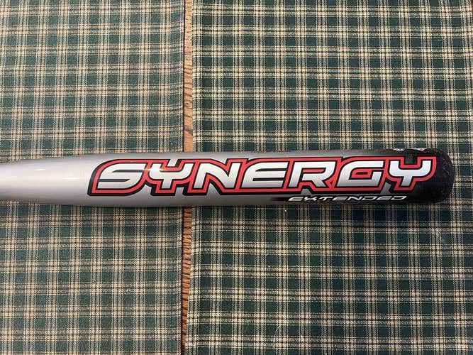 MUST SEE!! OG 2005 EASTON SYNERGY EXTENDED SCX3 28 oz HOT SLOWPITCH SOFTBALL BAT