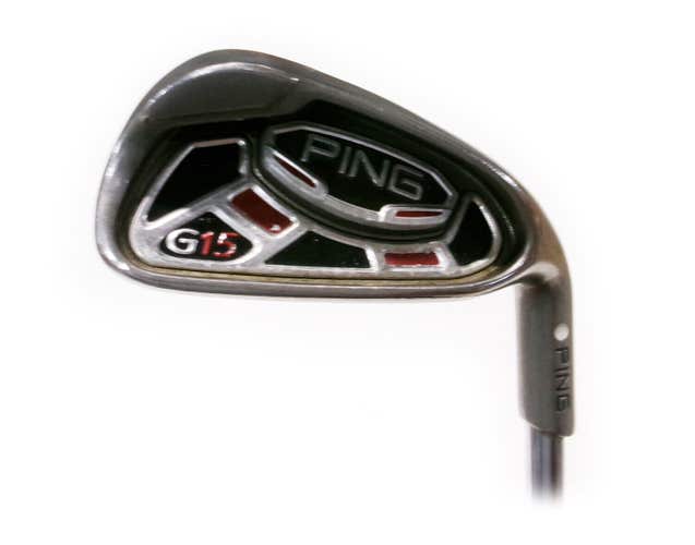 Ping G15 Single 6 Iron White Dot Steel Ping AWT Regular Flex