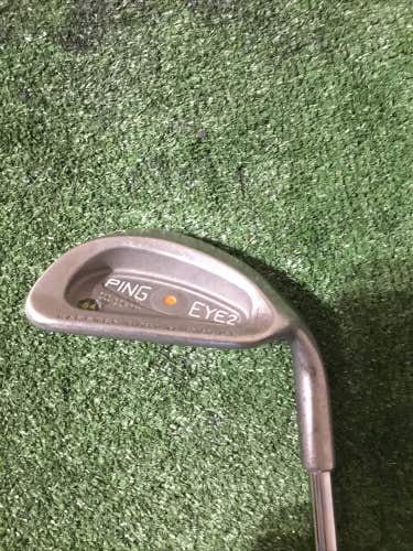 Ping Eye 2 Karsten Orange Dot 54* Sand Wedge (SW) ZZ Lite Steel Shaft