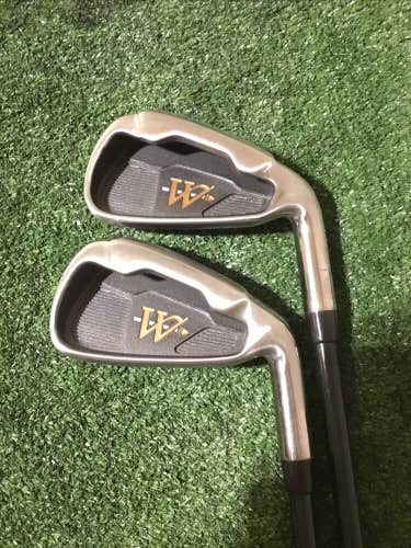 Warrior Custom Golf Irons Set (3 & 4 Irons) Tour 3.1 Graphite Shafts