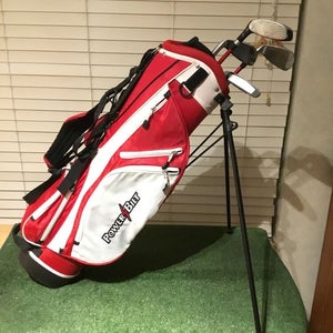 Powerbilt Junior Lil Slugger Set (5 Hybrid, 7 Iron, Wedge, Putter) & Stand Bag