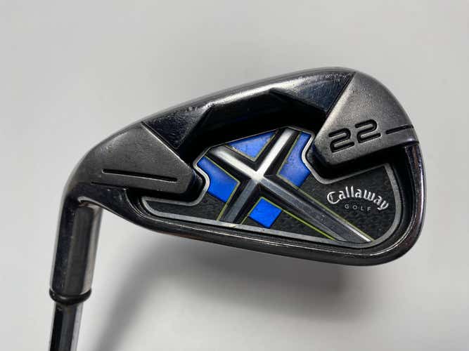 Callaway X-22 Single 5 Iron Uniflex Steel Mens LH