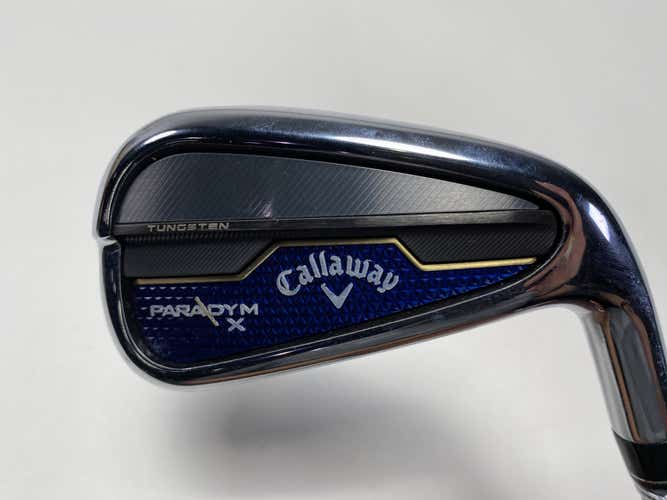 Callaway Paradym X Single 7 Iron Project X HZRDUS 5.5 Regular Graphite Mens RH