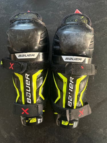 Used Youth Bauer X 8" Shin Pads