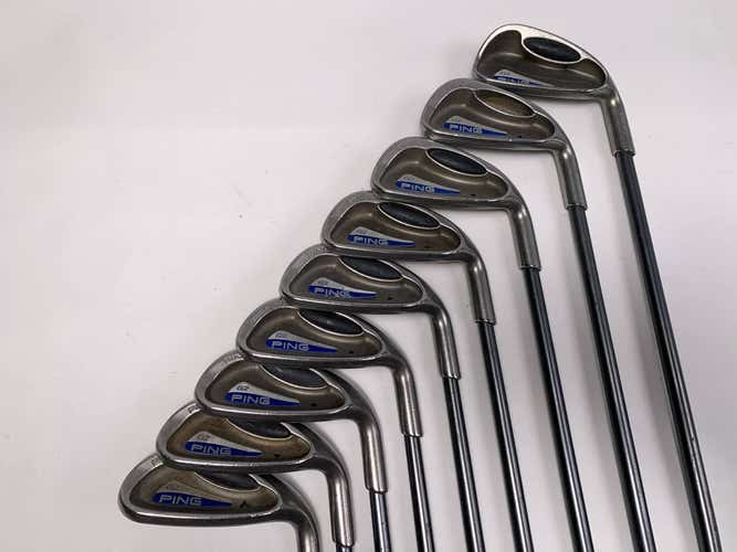 Ping G2 Iron Set 5-PW+UW+SW+LW Black Dot TFC 100 Regular Graphite Mens RH